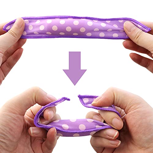 5 Pcs Soft Flexible Hair Rollers Overnight Hair Rollers Night Sleep Hair Rollers Heatless Sleep Foam Pillow Hair Curlers Diy Sponge Hair Rollers Hair Curling Supplies For Girls Women #TOP2