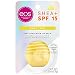 eos Shea + SPF Sphere Lip Balm - Lemon Twist | SPF 15 and Water Resistant | Deeply Hydrates and Seals in Moisture | Sustainably-Sourced Ingredients | 0.25 oz
