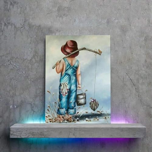 Affiche murale abstraite aquarelle avec cadre pour chambre - 2