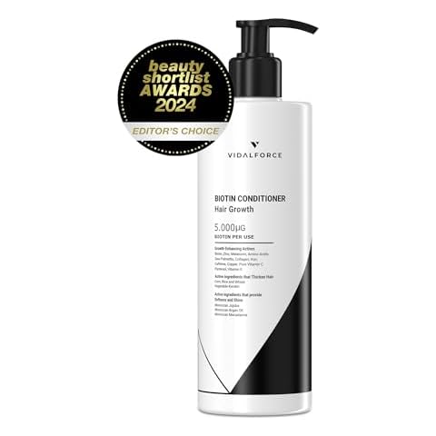 Après-shampooing Biotine VIDALFORCE 400 ml Cover