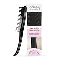Tangle Teezer Ultimate Detangler - Districa i capelli bagnati e asciutti - Anti-rottura e scioglinodi. Design con setole a doppio livello - Spazzola adatta a tutti i tipi di capelli - Nero Liquirizia