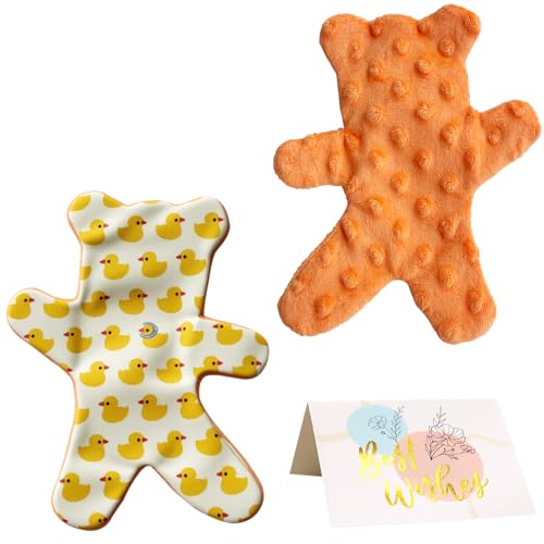 Image of Okueejur 2 Packs Scent Bonding NICU Bonding Bear Infant or Preemie Helps with NICU Separated from Caregivers NICU Gifts Nicu Baby Essentials