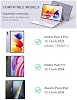 Funda con teclado para Xiaomi Redmi Pad 2 Pro 12.1'' 2025/Mi Pad Pro 2024/Xiaomi Poco Pad 12.1 pulgadas con trackpad, teclado inalámbrico desmontable con retroiluminación para tablet Redmi Pro 12.1in, Lavanda 4