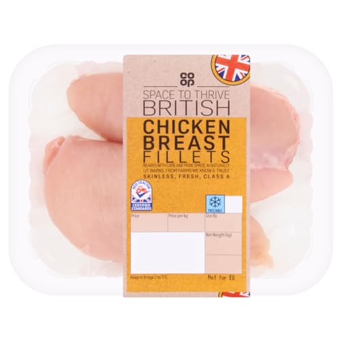 Co-op Space to Thrive British Chicken Breast Fillets 300g