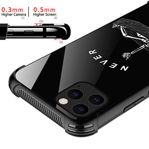 Iphone 12 Pro Max Case, Never Better Skeleton Iphone 12 Pro Max Cases, Tempered Glass Back+Soft Silicone Tpu Shock Protective Case For Apple Iphone 12 Pro Max #TOP1