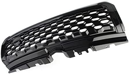 Car Front Kidney Grille Bumper Grill Replacement for L-and R-Over for Range Rover for Evoque 2010 2011 2012 2013 2014 2015 2016 2017 2018 Kidney Grilles Grill,Black