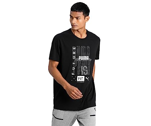 Image of PUMA Men's Printed Regular Fit T-Shirt