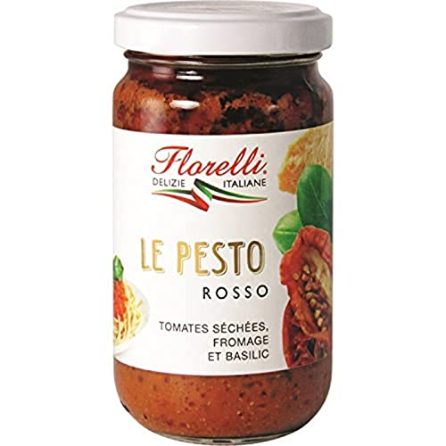Florelli Rosso Pesto - Tarro de 190 g