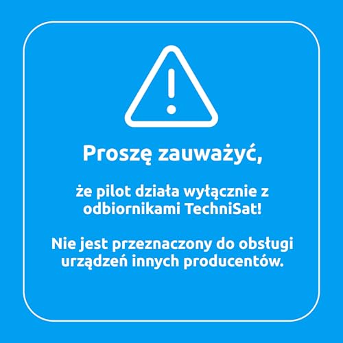 Technisat PVR 235 pilot zdalnego sterowania, czarny