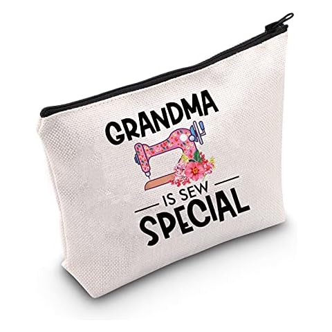 MEIKIUP Grandma Is Sew Special Zipper Pouch Cover