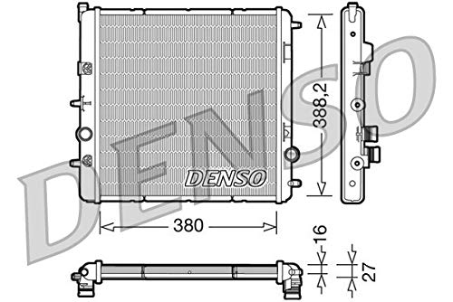 DENSO Radiatore, Raffreddamento motore DRM07003