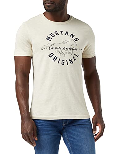 mustang Alex C Print Camiseta, Bros B2429 2077, S para Hombre Cover