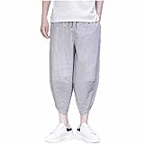 Mens Shorts Casual Drawstring Zipper Pockets Elastic Waist Men's Athletic Shorts Men's Slim-Fit Flat
