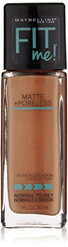 Maybelline New York Fit Me Matte Plus Pore Less Foundation, Latte...