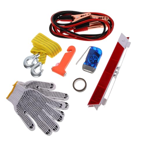 Kit de Seguridad para Vehículos con 8 Piezas de Emergencia miniatura 1