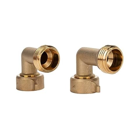 Camco 90-Degree Hose Elbow for RV Water Hookups and Outdoor Faucets (2-Pack) Cover
