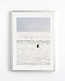 Marco para fotos de Aluminio Plateado (21 x 30 cm, Aluminio Plata)