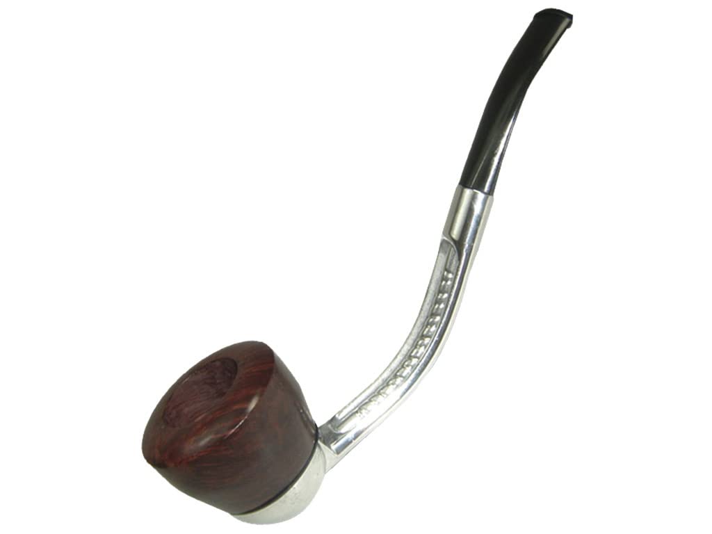 Pipa Madera y Metal Falcon, Serie Standard, modelo curva, filtro 6mm