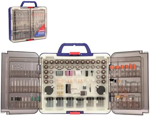 WEN 230282A Kit d'accessoires pour outils rotatifs avec étui de