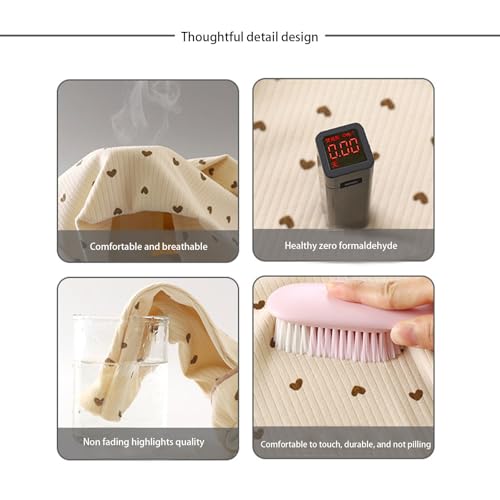 Girls Dot Print Ribbed Sweater Long Sleeve Fall Soft Stretchy Pullover Sweater Kids Crew Neck Comfy Warm Tops2