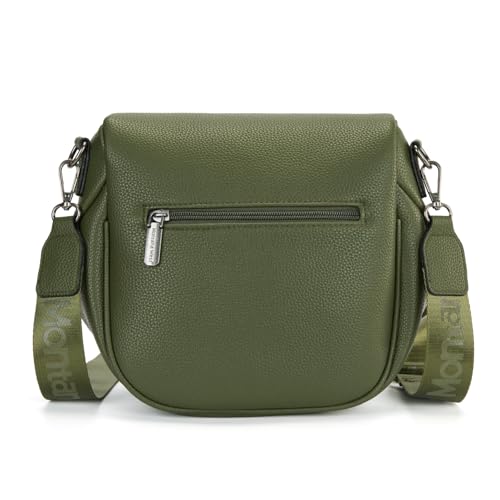 Image of Montana West Crossbody Bag for Women, Large Bum Bag Purse Soft Vegan Leather Travel Fanny Pack with Coin Purse
