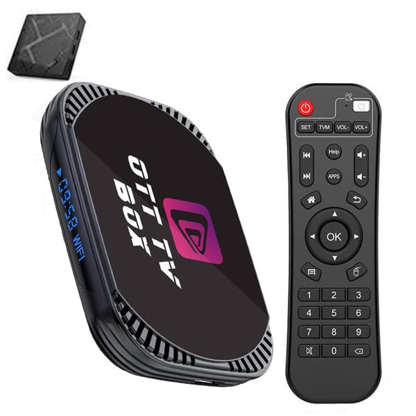 Android 11.0 4GB RAM 32GB ROM MXIII Pro X4 Amlogic S905X4 64-bit Quad Core with Dual Wi-Fi 2.4G/5.0G, BT 4.0/ 3D Ultra HD 8K/ H.265/ 1000M LAN/USB 3.0