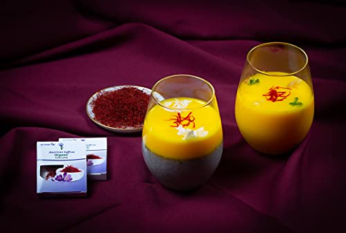 American Saffron, Pure Premium Saffron Threads, 1 Gram, Product Of Usa #TOP3