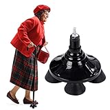 ⋡Mayor equilibrio y estabilidad: la punta de la muleta proporciona un mayor equilibrio y estabilidad en cualquier parte externa cuando se monta correctamente en una muleta estándar o plegable. Se flexiona mientras camina, absorbe el impacto de cada paso y reduce efectivamente la fatiga de la mano y la muñeca.