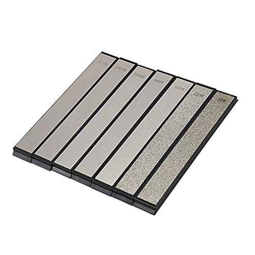 Tmand Afilador profesional de grano 80-2000, afilador de diamante de ángulo de...