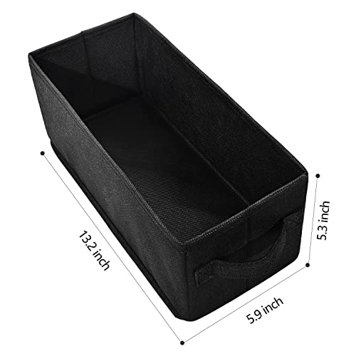 UENTIP CD Storage Boxes, Pack of 4 CD Case Storage, 13.2" x 5.9" x 5.3", Container holds 30 CDs in full jewel cases - Image 2