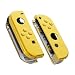 eXtremeRate Chrome Gold Joycon Handheld Controller Housing with Full Set Buttons, DIY Replacement Shell Case for Nintendo Switch Joy-Con - Console Shell NOT Included