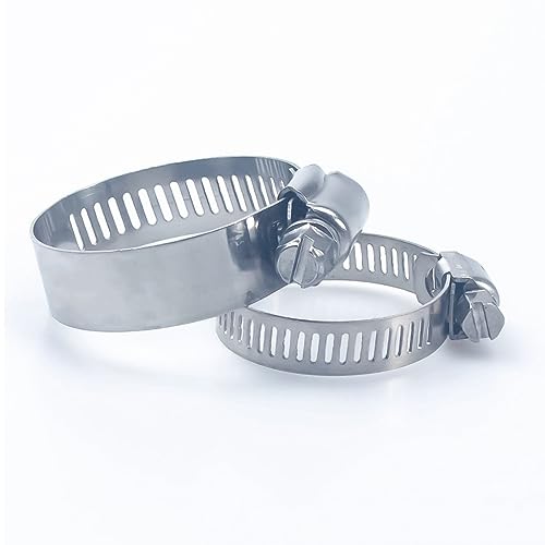 Abrazaderas para mangueras ajustables 13-19mm juego de acero inoxidable de 5 piezas 3