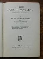 Some Modern Novelists: Appreciations and Estimates B000PGH2GE Book Cover