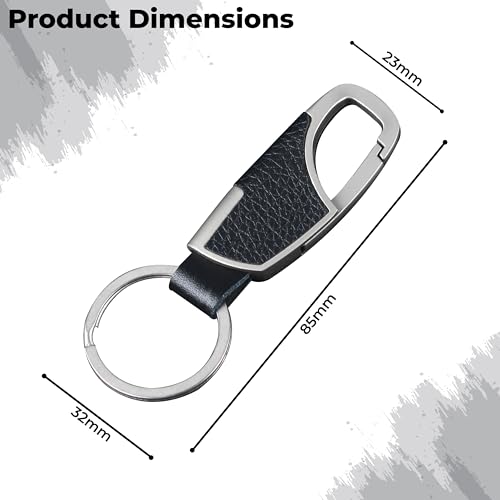 Image of Kraptick Keychain - Unisex Stainless Steel Key Holder for Bike, Car, Scooter & Home Compact Durable Rust-Resistant Keyring for Travel, Office & Daily Use-VV