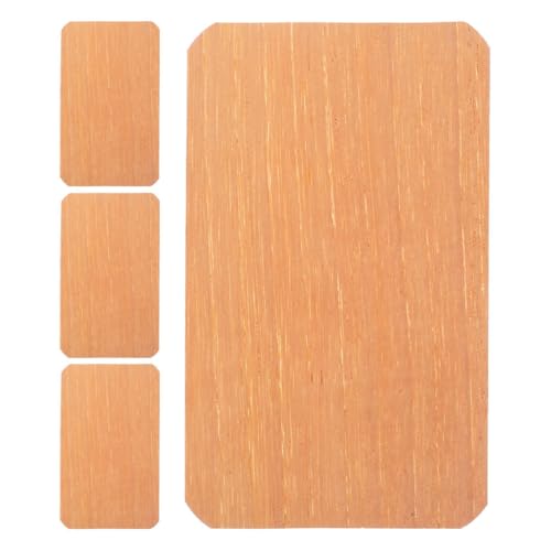 VALICLUD Spanish Cedar Sheets for Cigar Humidor 4-Pack Humidifier Accessories Cigar Box Dividers 7.87X4.84 Inch Maintaining Freshness and Moisture Control