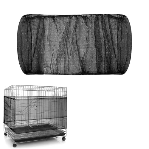 JEYORZY Housse pour Cage d'Oiseau, Attrape Plumes, Filet de Protection en Nylon pour Cage d'Oiseau Lavable, Convient aux Cages d'Oiseaux d'une circonférence de 140-220cm