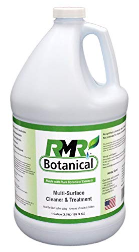 Rmr Botanical - All-Purpose Herbal Cleaning & Treatment Spray, Botanical Plant-Based Formula, Natural Rinse-Free Solution, Fresh Rosemary Lemon Scent, 1 Gallon Bottle #TOP10