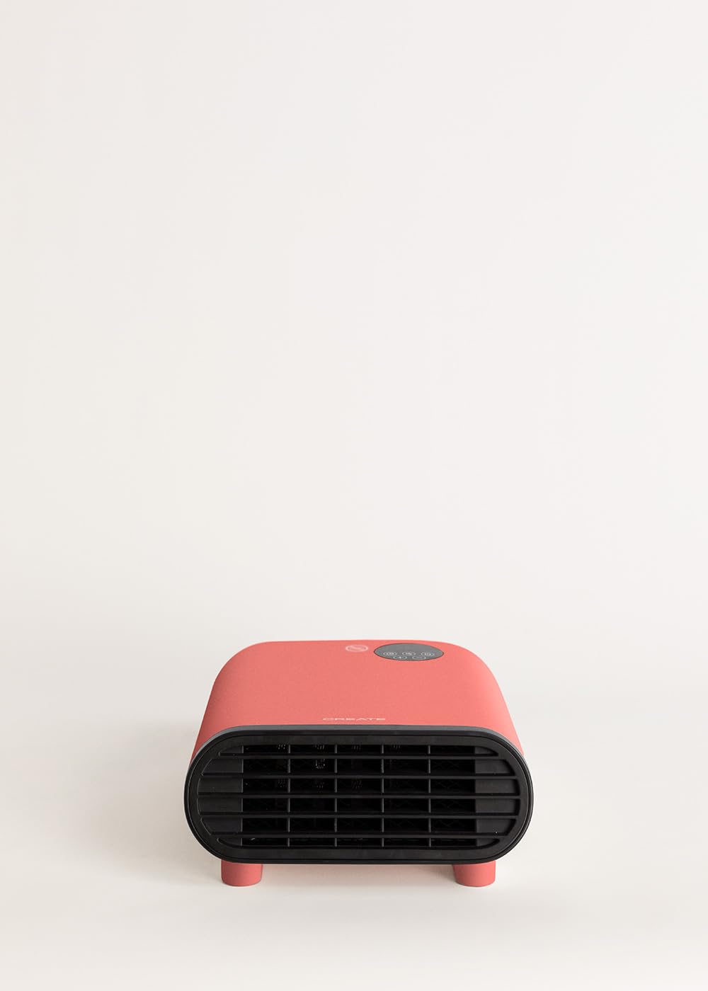 CREATE/WARM WALL/Riscaladore a parete o da pavimento con Wifi terracotta/Controllo tramite app, ambienti fino a 20m², rilevamento finestre aperte, antiribaltamento, 3 modalità, LCD, 2000W