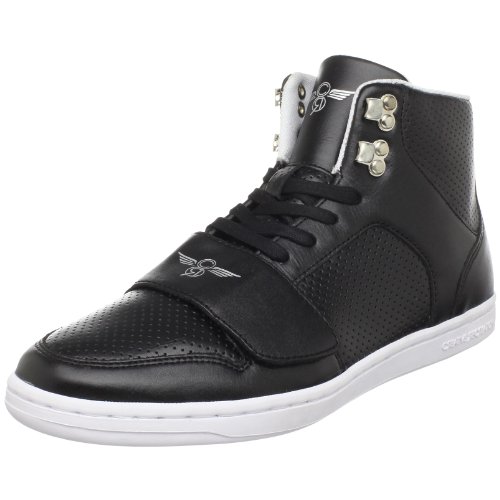 Creative Recreation Men's Cesario Classic High-Top Sneaker,Black,8.5 M US