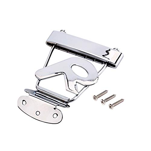 SUPVOX cordier de guitare chevalet en métal forme r 6 cordes semi-creuse guitare jazz guitare remplacement - Les Beatles, Paul McCartney, John Lennon, RIngo Starr, George Harrison SUPVOX cordier de guitare chevalet en métal forme r 6 cordes semi-creuse guitare jazz guitare remplacement