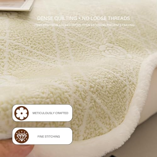 Housse de canapé antidérapante en velours pour protéger votre salon - 4