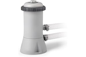 INTEX Pool Prime: 1000 GPH C1000 Krystal Clear Cartridge Filter Pump