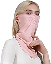 FBLXE Breathable Ice Silk Outdoor Sports Mask - UV Protection, Quick Dry, Lightweight Face Cover for Bikers & Outdoor Activities (Multicolour)