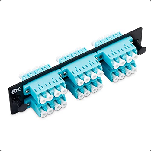 Panneau LC vers LC OM3 OM4 répartiteur fibre optique LGX 24 fibres
