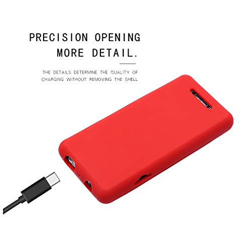 lehaha Silicone Protective Case Flexible Cover Compatible with SOULCKER D16 MP3 Player Accessories