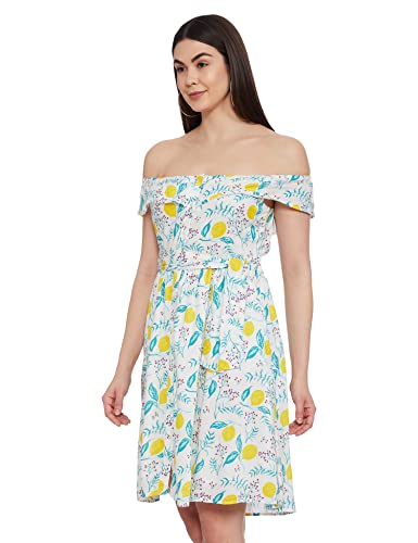 Image of Women's Cotton A-Line Knee-Length Dress