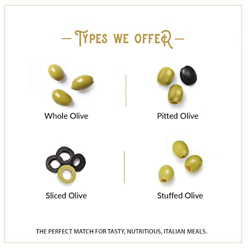 Image of Del Monte Green Sliced Olives 235g l Select Quality Olives Imported from Spain | Italian cuisine ingredient | Low Fat Ready-to-Eat Healthy Snack l 100% Natural and Evenly Cut | Suitable for Pizza, Pasta Topping, Garnishing Salad, Wraps | Source of Fibre, Gluten Free, No Added Preservatives