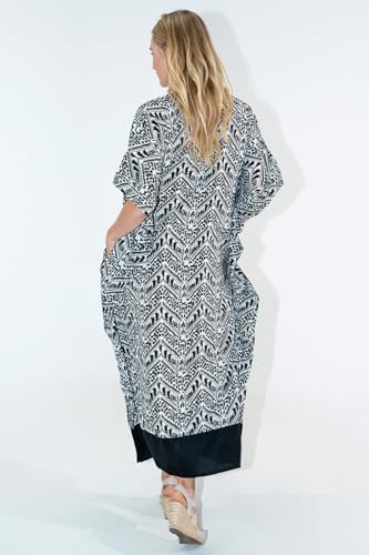 Image of Miss Lavish London Women's Kaftan- Kaftan Dress for Casual, Party, Evening, Vacation and Everyday Wear