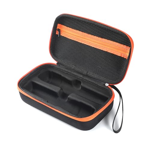 LICHIFIT EVA Portable Storage Case for JBL PartyBox Wireless Mic Rechargeable Microphones Travel Bag Protective Case Cover Organizer Box Carrying Handbag Shell Skin