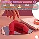 Yivans G Punkt und Klitoris Vibration für Frauen, APP Fernbedienung Tragbarer Dildo Vibrator Butterfly Vibrator mit 9 * 9 Swing Lecken Vibrationsfunktion Sexspielzeug für Frauen Solo & Paarspiele